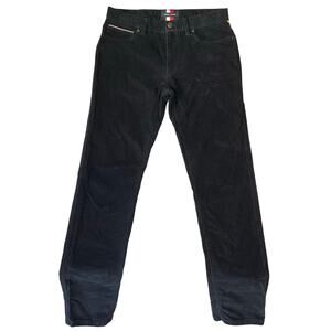 Tommy Hilfiger Men Pants Size 32/34 Blue Mid Rise Stretch Slim Straight Modern